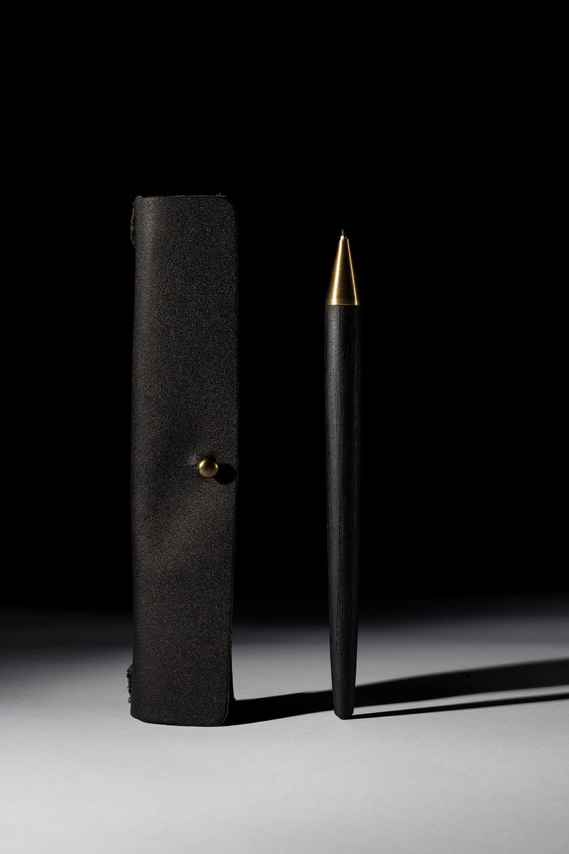 BALLPOINT PEN BLACK & BRASS – Numen Design Store